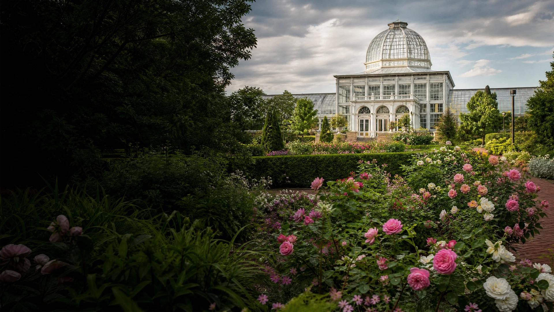 Lewis Ginter Botanical Garden — Conservatory Dome
