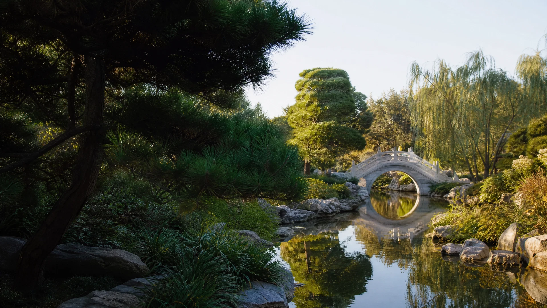 The Huntington Botanical Gardens — The Chinese Garden — Liu Fang Yuan